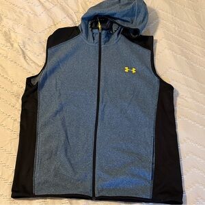 Under Armour Two-Tone Sleeveless Hoodie